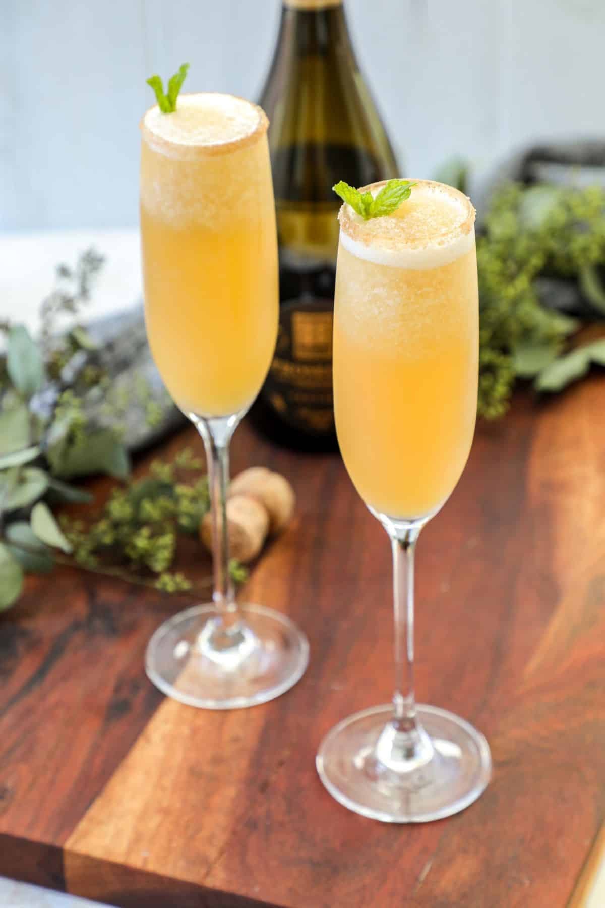 Sip Champagne And Dessert Bar Sip Cocktails: Apple Cider Mimosa | The Sip Society