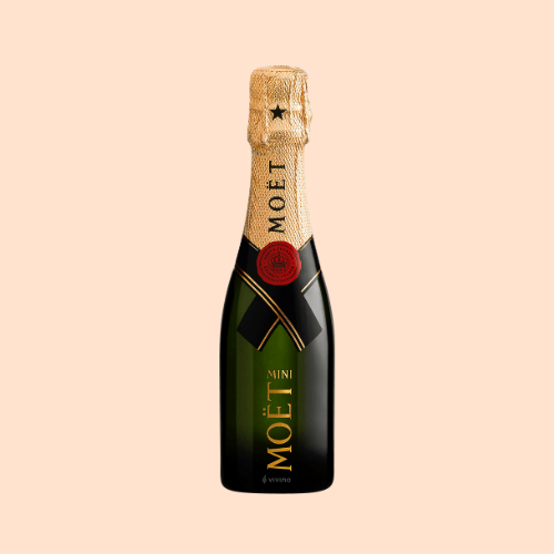 Moet & Chandon Champagne Brut Imperial Moet Mini (Small Format Bottle)  (187ml)